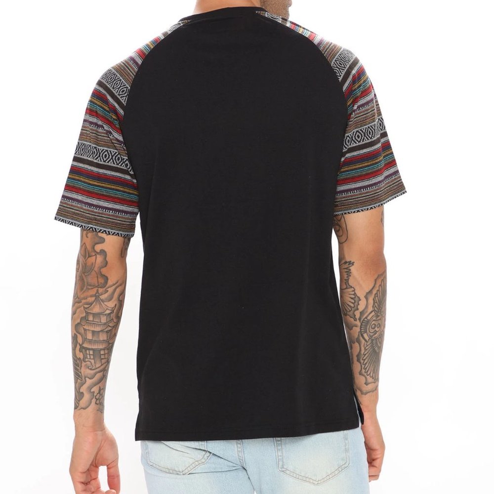 Fashion Nova Men's The Main Event Short Sleeve Tee - Picture 3 of 3